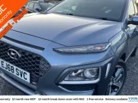 Used Hyundai Kona Premium SE 120 HP (88 kW) 2018 Silver SUV
