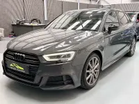 Used Audi A3 Black Edition 150 HP (110 kW) 2019 Grey Sedan