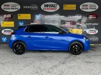 Used Vauxhall Corsa Ultimate 100 HP (73 kW) 2020 Blue Hatchback