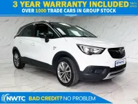 Used Vauxhall Crossland X Elite 110 HP (80 kW) 2017 White SUV