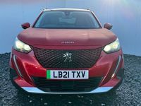 Used Peugeot e-2008 Allure 100 kW (136 HP) 2021 Red SUV