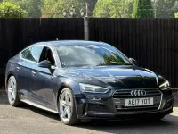 Used Audi A5 Sportback S-Line 2017 Blue Hatchback