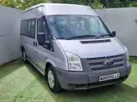 Begagnad Ford Transit 2013 Silver Minibuss