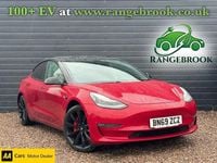 Used Tesla Model 3 Performance 461 kW (627 HP) 2019 Red Sedan