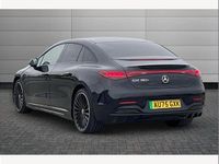 Used Mercedes EQE350 AMG line 214 kW (292 HP) 2025 Obsidian black Sedan