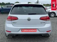 Used VW Golf VII R-line 150 HP (110 kW) 2017 Silver Hatchback