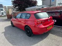 Used BMW 118 136 HP (100 kW) 2015 Red Hatchback