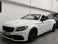 Used Mercedes C63 AMG Premium 2018 White Cabriolet