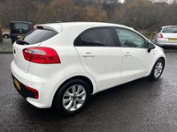 Used Kia Rio 2015 White Hatchback