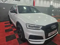 Used Audi Q3 Black Edition 184 HP (135 kW) 2017 White SUV