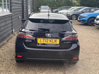 Used Lexus CT200h Sport Line 2012 Black Hatchback