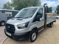 Used Ford Transit 2022 Moondust silver (metallic paint) Van