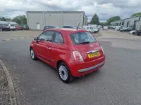 Usado Fiat 500 Lounge 69 HP (50 kW) 2013 Vermelho Citadino