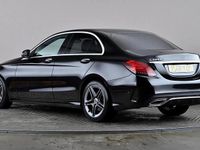 Used Mercedes C220 AMG line 194 HP (142 kW) 2021 Black Sedan