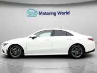 Used Mercedes CLA200 AMG line 163 HP (119 kW) 2019 White Coupe