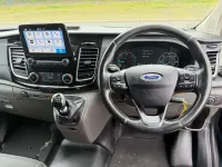 Gebraucht Ford Transit Custom Limited 130 PS (95 kW) 2018 Blau Van
