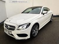 Used Mercedes C200 AMG Line Premium 184 HP (135 kW) 2017 White Coupe