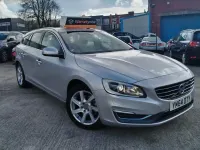 Used Volvo V60 SE Lux 115 HP (84 kW) 2015 Silver Estate