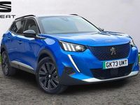 Used Peugeot e-2008 Premium 100 kW (136 HP) 2023 Blue SUV