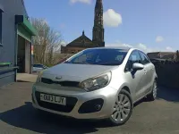 Used Kia Rio 109 HP (80 kW) 2013 Silver Hatchback