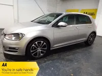 Used VW Golf VII GT 150 HP (110 kW) 2015 Silver Hatchback