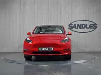 Used Tesla Model Y Long Range AWD 378 kW (514 HP) 2022 Red SUV