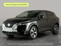 Used Nissan Qashqai N-Connecta 158 HP (116 kW) 2022 Black SUV