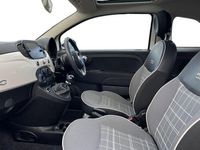 Used Fiat 500 Lounge 69 HP (50 kW) 2018 White Hatchback