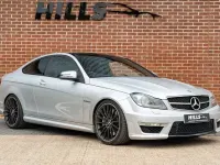 Used Mercedes C63 AMG AMG 457 HP (336 kW) 2014 Silver Coupe