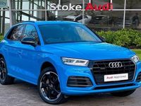 Used Audi Q5 Black Edition 190 HP (139 kW) 2019 Blue SUV