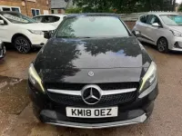 Used Mercedes A160 Sport Edition 2018 Black Hatchback