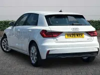New Audi A1 Sport 2026 Shell white, solid SUV