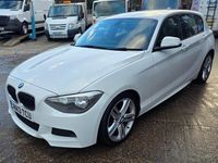 Used BMW 116 M Sport 143 HP (105 kW) 2013 White Hatchback