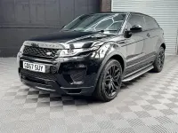 Used Land Rover Range Rover evoque HSE Dynamic 2017 Black Coupe