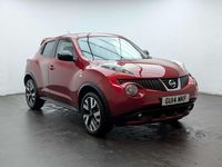 Usado Nissan Juke N-TEC 117 HP (86 kW) 2014 Vermelho SUV
