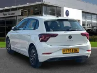 New VW Polo Life 95 HP (69 kW) 2025 White Hatchback