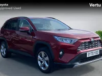 Used Toyota RAV4 Design 218 HP (160 kW) 2021 Tokyo red (pearlescent paint) SUV