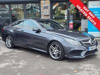 Used Mercedes E220 AMG line 177 HP (130 kW) 2016 Grey Coupe
