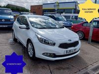 Used Kia Ceed 2015 White Hatchback