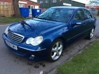 Used Mercedes C320 Avantgarde 2006 Blue Sedan