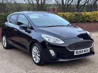 Used Ford Fiesta Titanium 125 HP (91 kW) 2018 Black Hatchback
