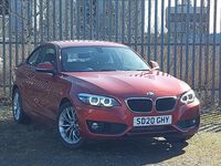 Used BMW 218 Comfort Edition 136 HP (100 kW) 2020 Orange Coupe