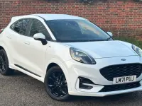 Begagnad Ford Puma ST-Line 2021 Vit Halvkombi