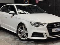 Used Audi A3 Sportback S-Line 150 HP (110 kW) 2016 White Hatchback