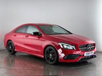 Used Mercedes CLA200 AMG line 136 HP (100 kW) 2017 Red Sedan