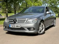Used Mercedes C220 2009 Silver Sedan