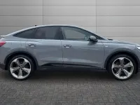 Used Audi Q4 Sportback e-tron Black Edition 207 kW (282 HP) 2024 Pebble grey SUV