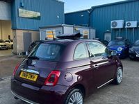 Used Fiat 500 Mirror 69 HP (50 kW) 2018 Red Hatchback