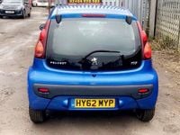 Used Peugeot 107 Active 68 HP (50 kW) 2012 Blue Hatchback