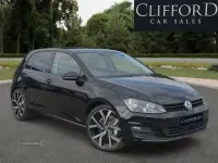 Used VW Golf VII Edition 110 HP (80 kW) 2017 Black Hatchback